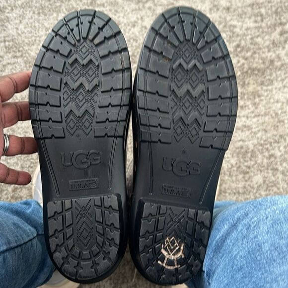 Ugg Shoes Ugg Australia Shaye Charcoal Polka Dot Tall Rubber Rain 11 - Picture 7 of 7